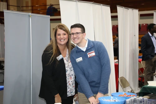 Vendors at Career Fair